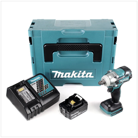 Makita DTW 285 RT1J Akku Schlagschrauber 18V 280Nm 1/2" Brushless + 1x Akku 5,0Ah + Ladegerät + Makpac - Toolbrothers