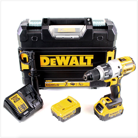 DeWalt DCD 996 M2 Akku Schlagbohrschrauber 18 V 95 Nm Brushless + 2x Akku 4,0 Ah + Ladegerät + TSTAK - Toolbrothers