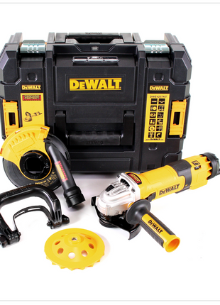 DeWalt DWE 4257 KT Betonschleifer / Winkelschleifer 1500 Watt mit Topfscheibe im TStak Koffer - Toolbrothers