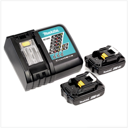 Makita DJR 186 RAK Akku Reciprosäge Säbelsäge 18 V + 2x Akku 2,0 Ah + Ladegerät + Koffer - Toolbrothers