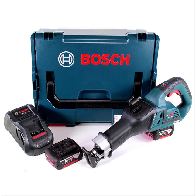 Bosch GSA 18V-32 Professional Akku Recipro- / Säbelsäge brushless in L-Boxx mit 2x GBA 5,0 Ah Akku und GAL 1880 CV Ladegerät ( 06016A8107 ) - Toolbrothers