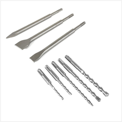 DeWalt DCH 273 NT Akku Kombihammer 18V 2,1J SDS-Plus Brushless + TSTAK + 5x Hammerbohrer + 3x Meißel - ohne Akku, ohne Ladegerät - Toolbrothers