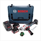 Bosch GWS 18 V-150 SC Professional Akku Winkelschleifer 150 mm in L-Boxx mit GCY 30-4 Connectivity Modul + 2x GBA 6,0 Ah Akku + GAL 1880 Ladegerät - Toolbrothers