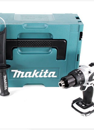 Makita DDF 458 W ZJ 18 V Akku Bohrschrauber 91 Nm in weiß Solo im Makpac ohne Akku und Ladegerät - Toolbrothers