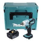 Makita DTW 251 M1J Akku Schlagschrauber 18 V 230 Nm 1/2