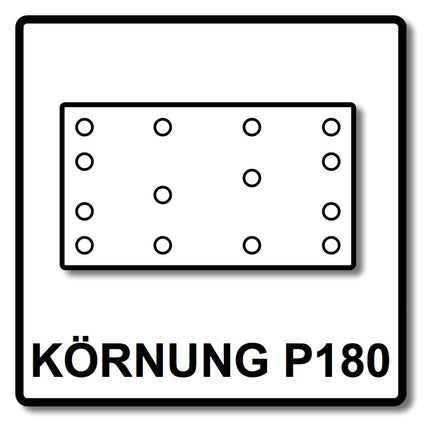 Festool Abrasivo de malla Granat Net STF 80x133 P180 GR NET/50 - 50 unidades ( 203289 )