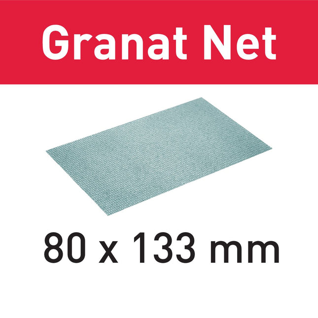 Festool STF 80x133 P180 GR NET/50 Netzschleifmittel Granat Net ( 203289 ) für RTS 400, RTSC 400, RS 400, RS 4, LS 130, HSK-A 80x130, HSK 80x133