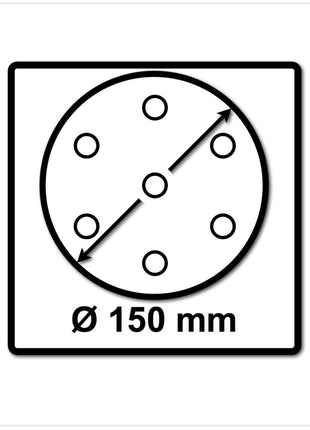 Festool Granat STF D150/48 P40 GR/50 Schleifscheiben 150 mm 50 Stück ( 575160 ) - Toolbrothers