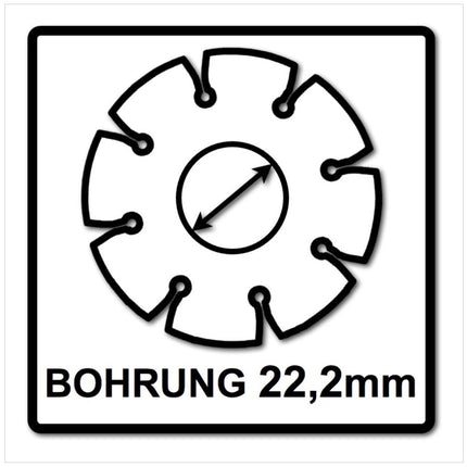 Bosch 5x Carbide Multi Wheel Hartmetall Trennscheibe 125 mm ( 5x 2608623013 ) - Toolbrothers