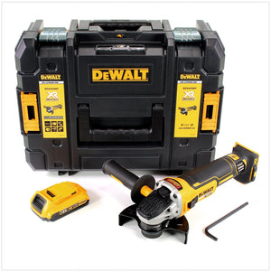DeWalt DCG 405 NT Akku Winkelschleifer 18V 125mm Brushless + 1x Akku 2,0Ah - ohne Ladegerät