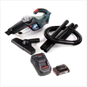 Bosch GAS 18V-1 Akku Staubsauger 18V + 1x Akku 2,0Ah + Ladegerät