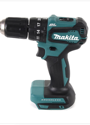 Taladro percutor inalámbrico Makita DHP 483 Y1J 18V 40Nm en Makpac + 1 batería de 1,5 Ah - sin cargador