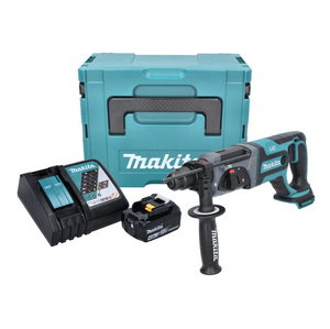 Makita DHR 241 RM1J Akku Bohrhammer 18 V 1,9 J SDS plus + 1x Akku 4,0 Ah + Ladegerät + Makpac