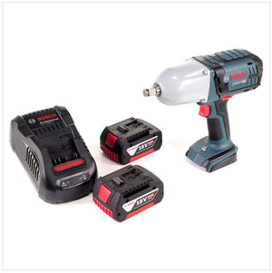Bosch GDS 18 V-LI HT Akku Drehschlagschrauber 18V 650Nm 1/2" + 2x Akku 6,0Ah + Ladegerät