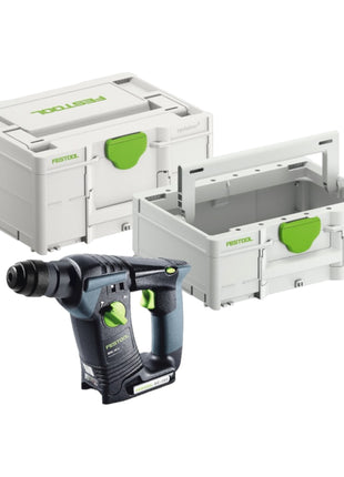 Festool BHC 18-Basic cordless hammer drill 18 V 1.8 J SDS Plus Brushless ( 577600 ) + Systainer + Systainer ToolBox SYS3 TB M 137