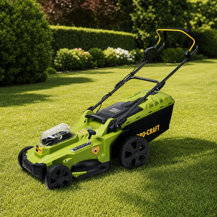 Procraft PLM22bb Akku Rasenmäher 40 V ( 2x 20 V ) 430 mm Brushless Solo - ohne Akku, ohne Ladegerät
