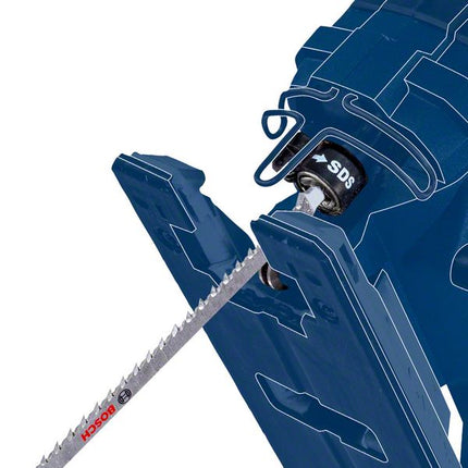 Bosch EXPERT Hardwood 2 side clean T 308 BF / BFP juego de hojas de sierra de calar 117 mm 3 piezas (2608900549) bimetálica