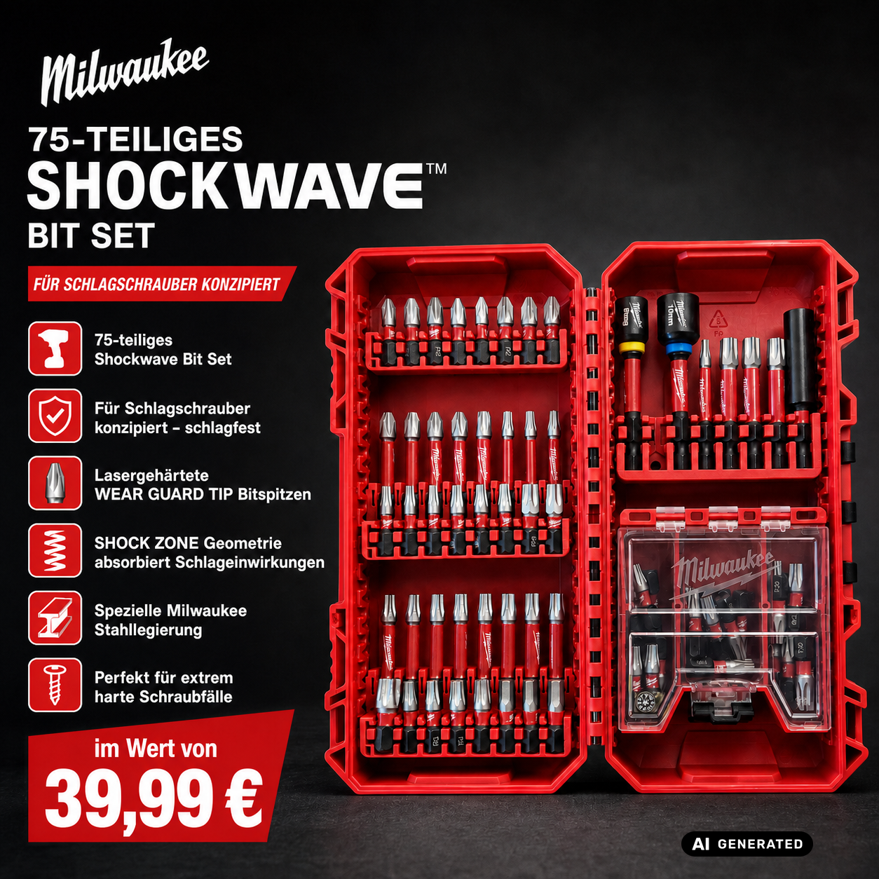 Toolbrothers RHINO Adventskalender 2026 - LIMITED BLACK MILWAUKEE EDITION